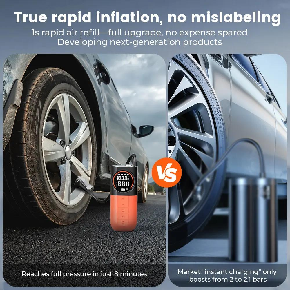FXJYF S1: The 160PSI Tire Inflator That Fills Tires Faster Than Any Compressor