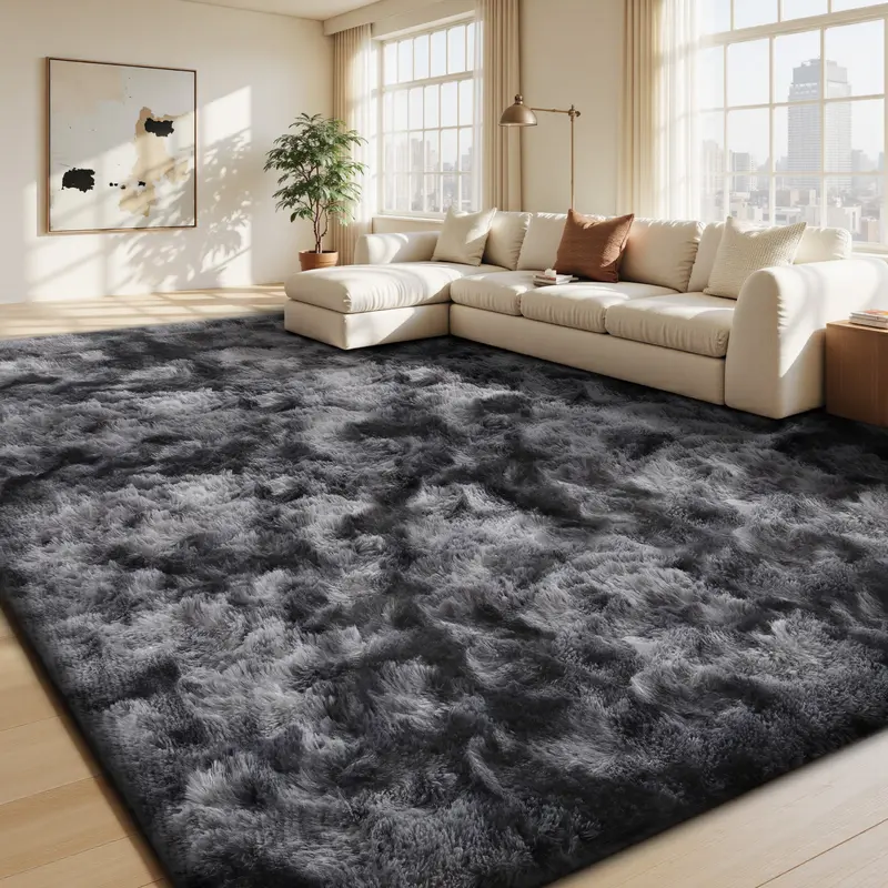 Cloud-Like Fluffy Rug | Super Soft Plush Carpet for Bedroom, Living Room & Cozy Spaces