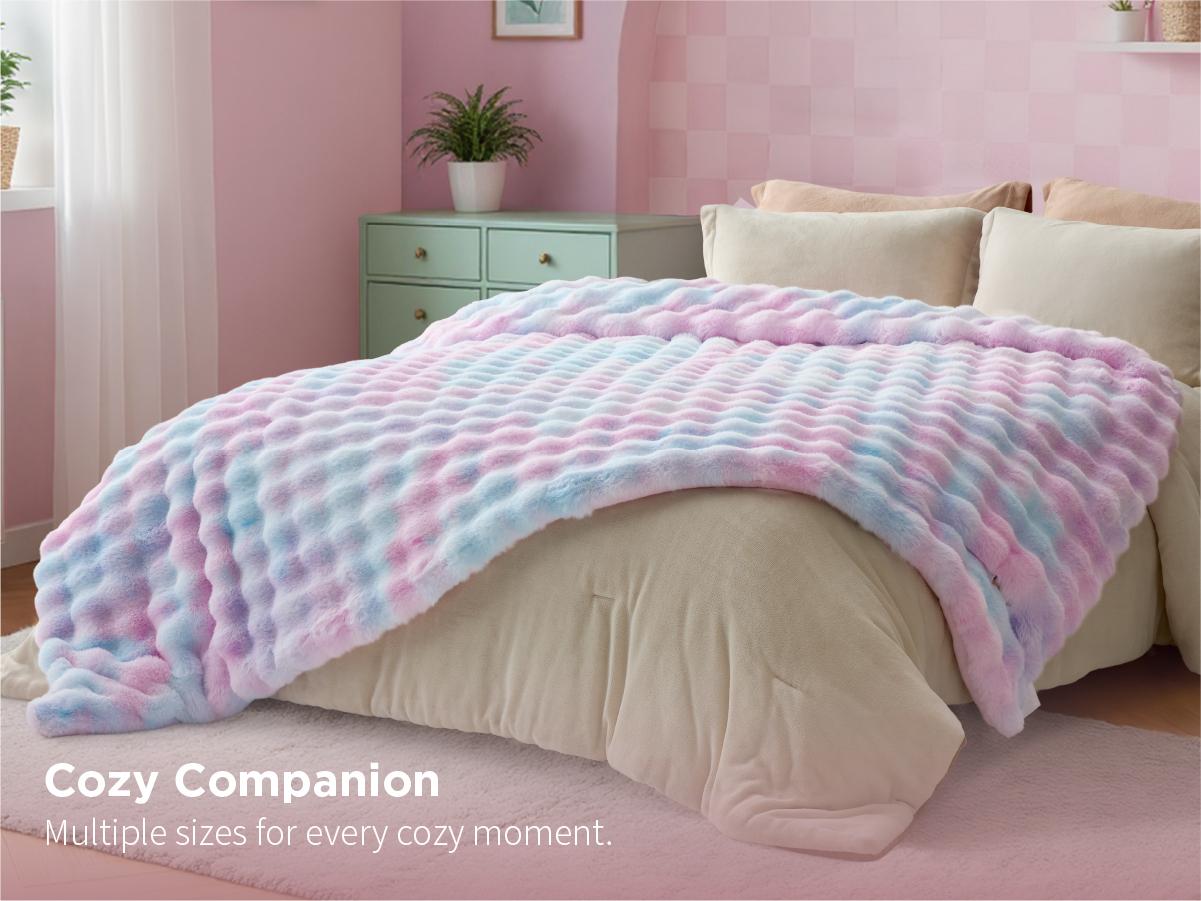 【Summer Sale Deals】Bedsure Weighted Faux Rabbit Fur , Soft Fluffy Fuzzy Cozy Plush Sherpa Fleece Blanket, Thick Warm Blanket Gifts for Women,The Blanket For Stress & Anxiety,Soft Warm ComforterComforter 【Summer Sale Deals】Bedsure Weighted Faux Rabbit Fur , Soft Fluffy Fuzzy Cozy Plush Sherpa Fleece Blanket, Thick Warm Blanket Gifts for Women,The Blanket For Stress & Anxiety,Soft Warm ComforterComforter
