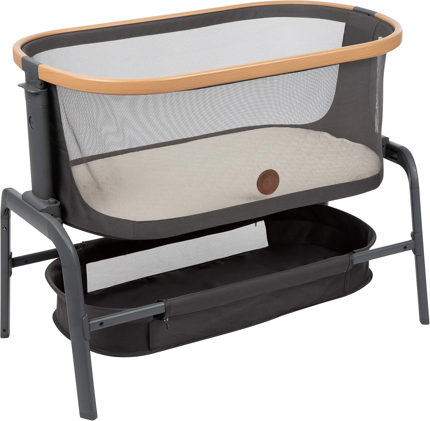 NLFZEK Adjustable Bedside Bassinet | Portable Baby Sleeper with Breathable Mesh & Foldable Design
