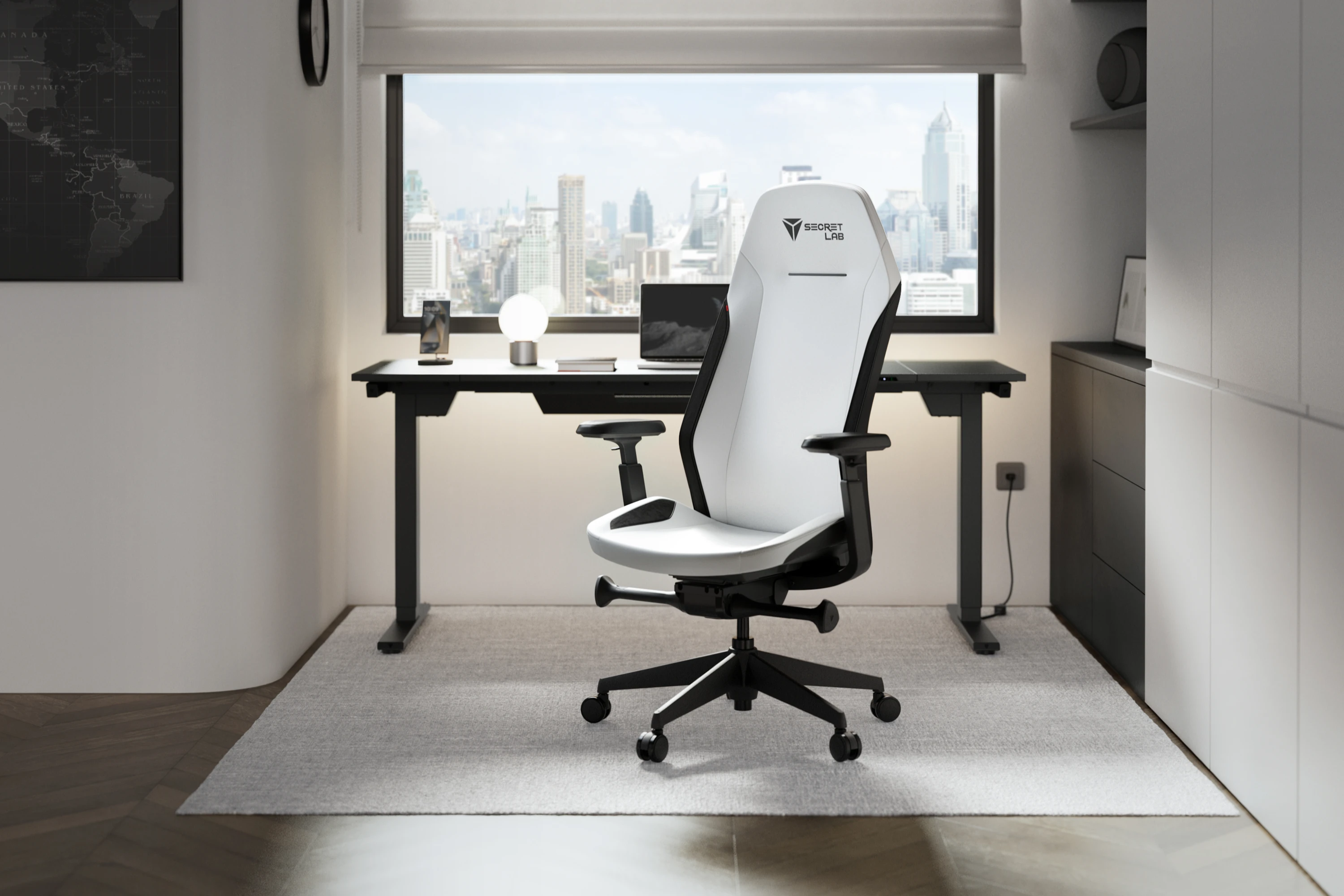 Ergonomic task chair for all-day focus