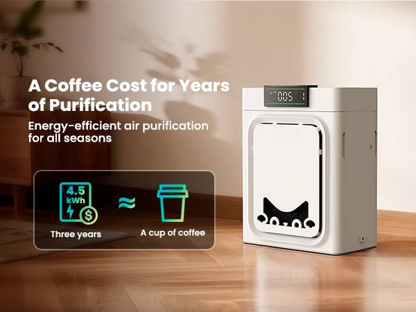 oneisall air purifiers for home pets, 3-in-1 Washable HEPA Filter, Dual-Sided Filter with 200g Activated Carbon, Pet-Friendly Design &ndash; Pet Lock, Allergen Relief & Odor Removal Summervibes Petlovers summerwins