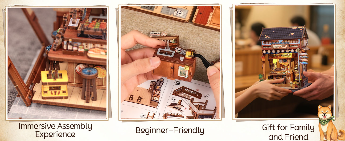 miniature house kit