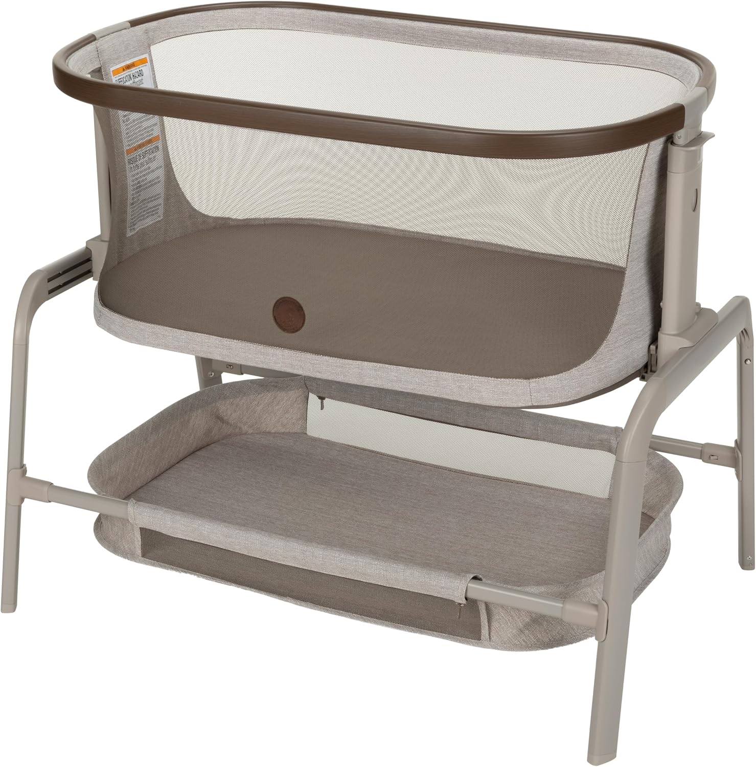 NLFZEK Adjustable Bedside Bassinet | Portable Baby Sleeper with Breathable Mesh & Foldable Design