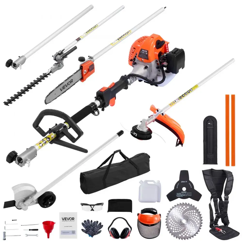 Trim, Cut & Prune with One Powerful Tool | VEVOR 26CC Garden Multi Tool