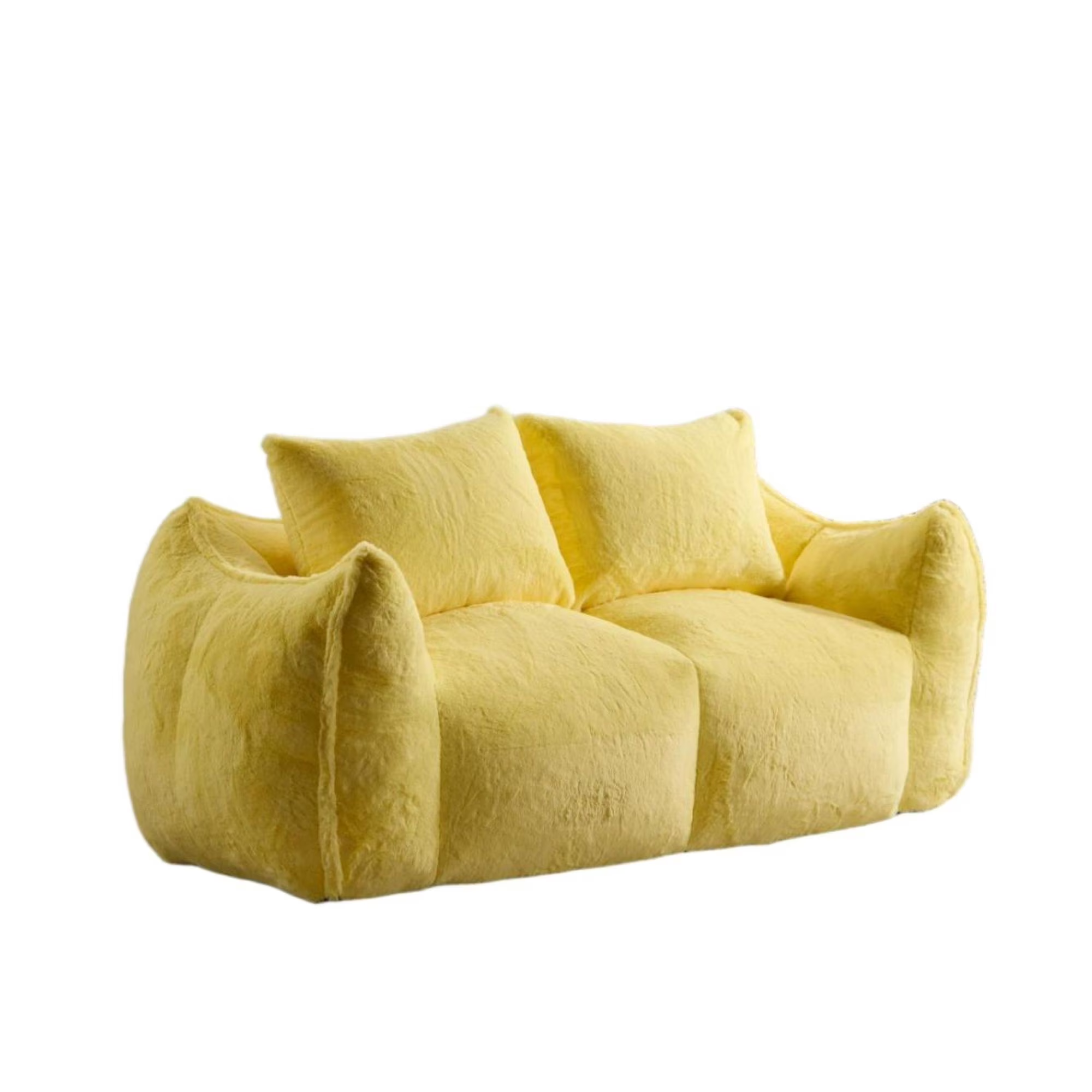 NLFZEK Giant Bean Bag Sofa – Oversized 2-Seater Couch with Plush Foam & Cozy Armrests
