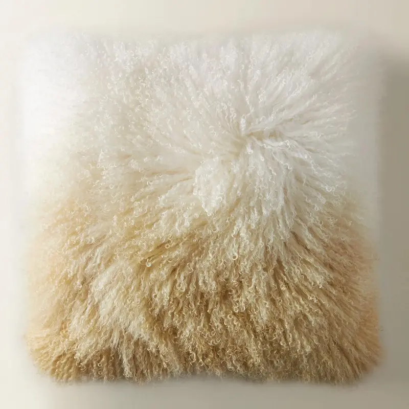 Luxury Faux Fur Pillow | Soft Plush Decorative Cushion for Sofa, Bed & Home Decor