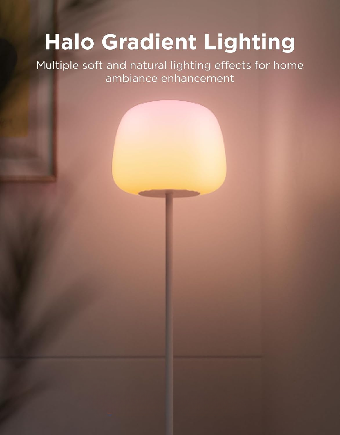 NLFZEK Smart RGB Floor Lamp – Modern Corner Light with App & Voice Control