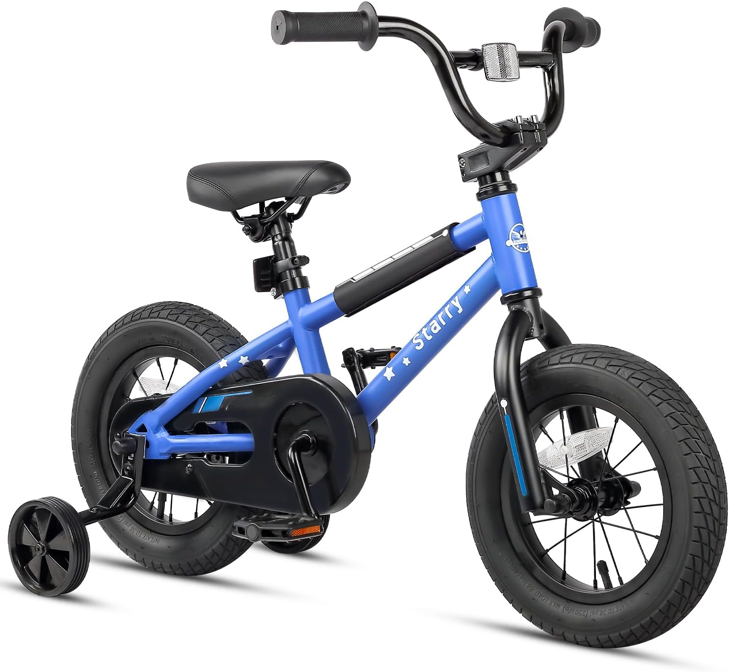 Kids Bike 12-18 Inch | BMX Style Bicycle with Training Wheels, Adjustable Seat & Coaster Brake for Boys & Girls