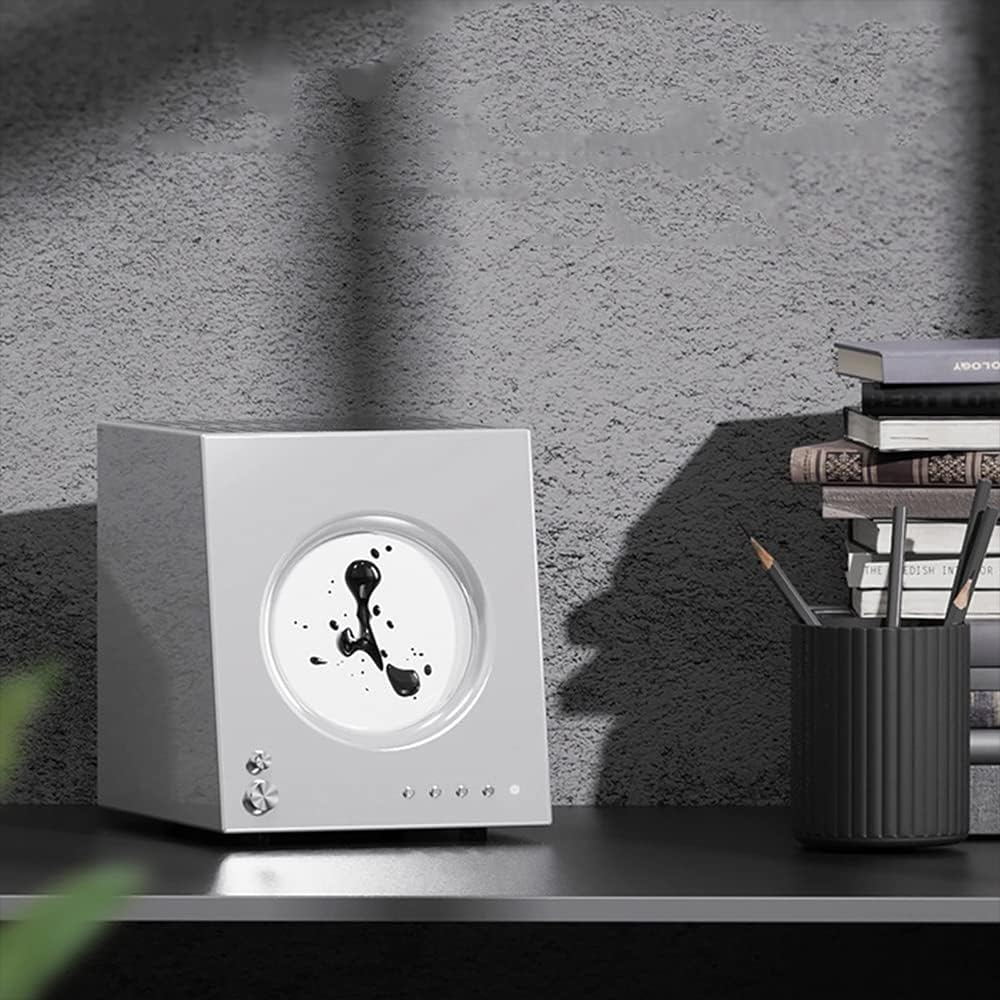 NLFZEK Magnetic Fluid Bluetooth Speaker | 50W Stereo Sound with Rhythm-Synced Visual Effects