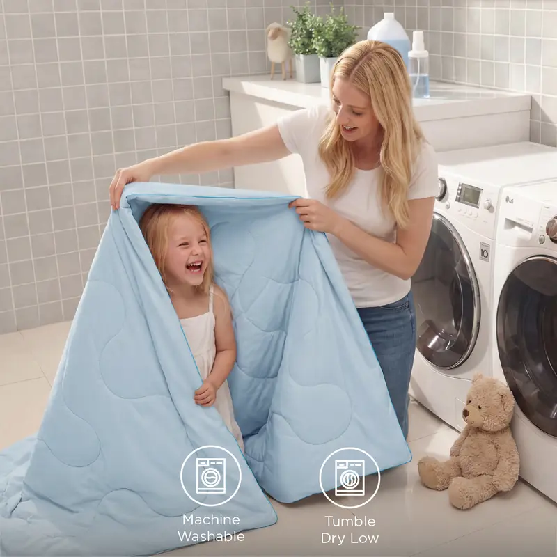 Cooling Bamboo Blanket | Ultra Soft Lightweight Summer Comforter for Hot Sleepers, Breathable Cozy Bed Throw
