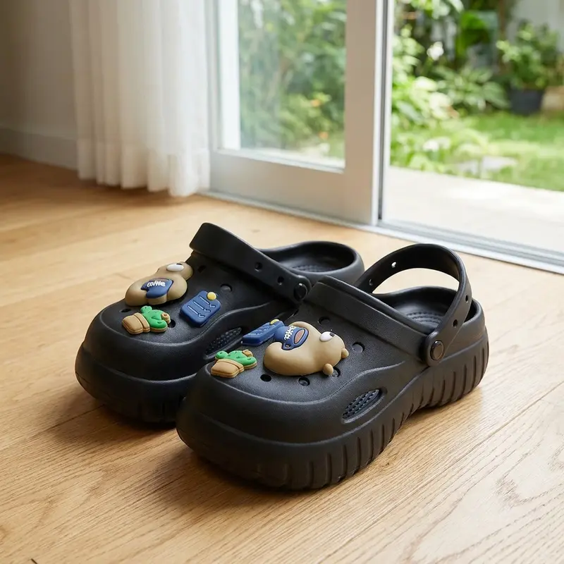 Women's EVA Clogs | Cute Comfy Platform Slides, Lightweight Breathable Shoes for Everyday Summer Wear
