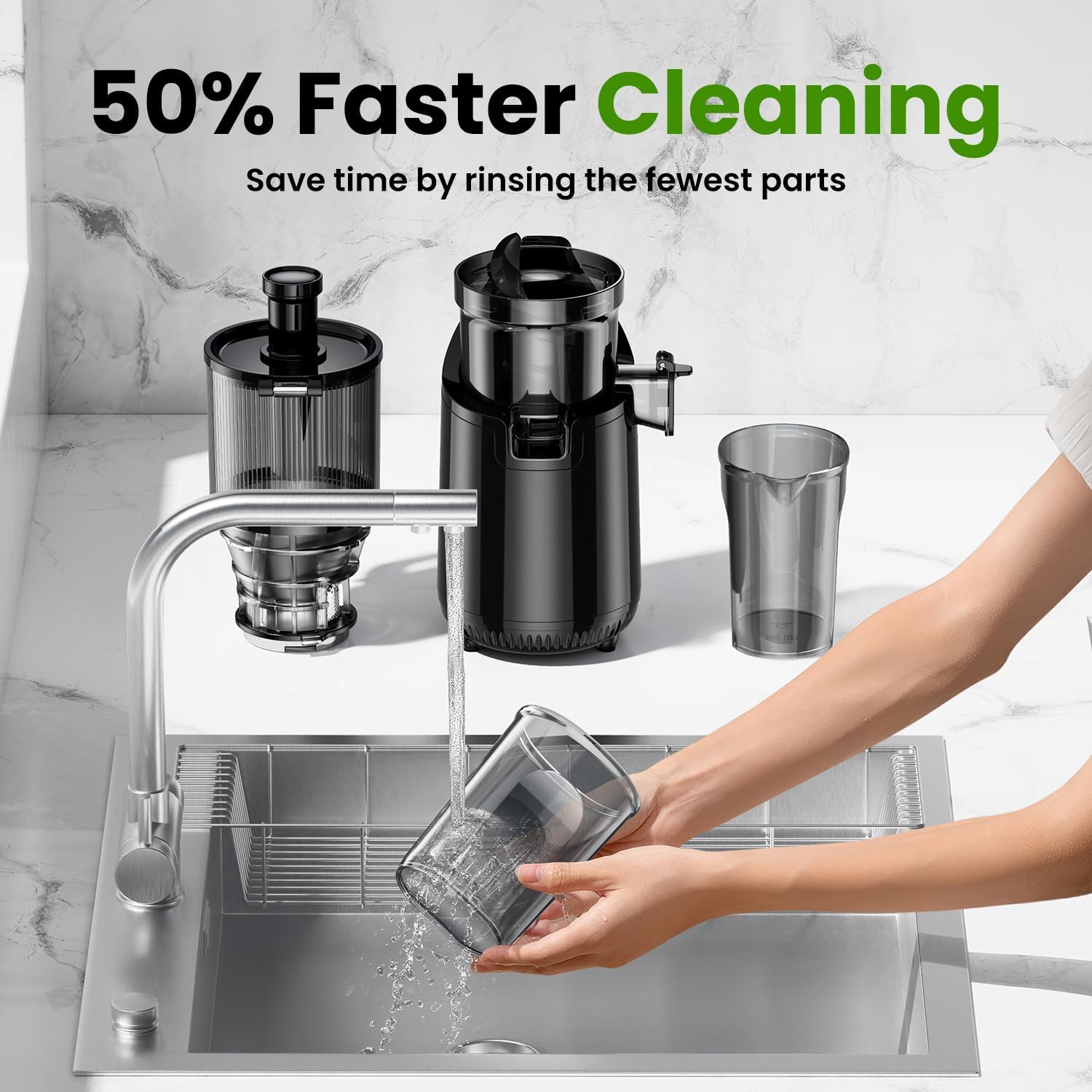 LOISEL Slow Cold Press Juicer – High Juice Yield