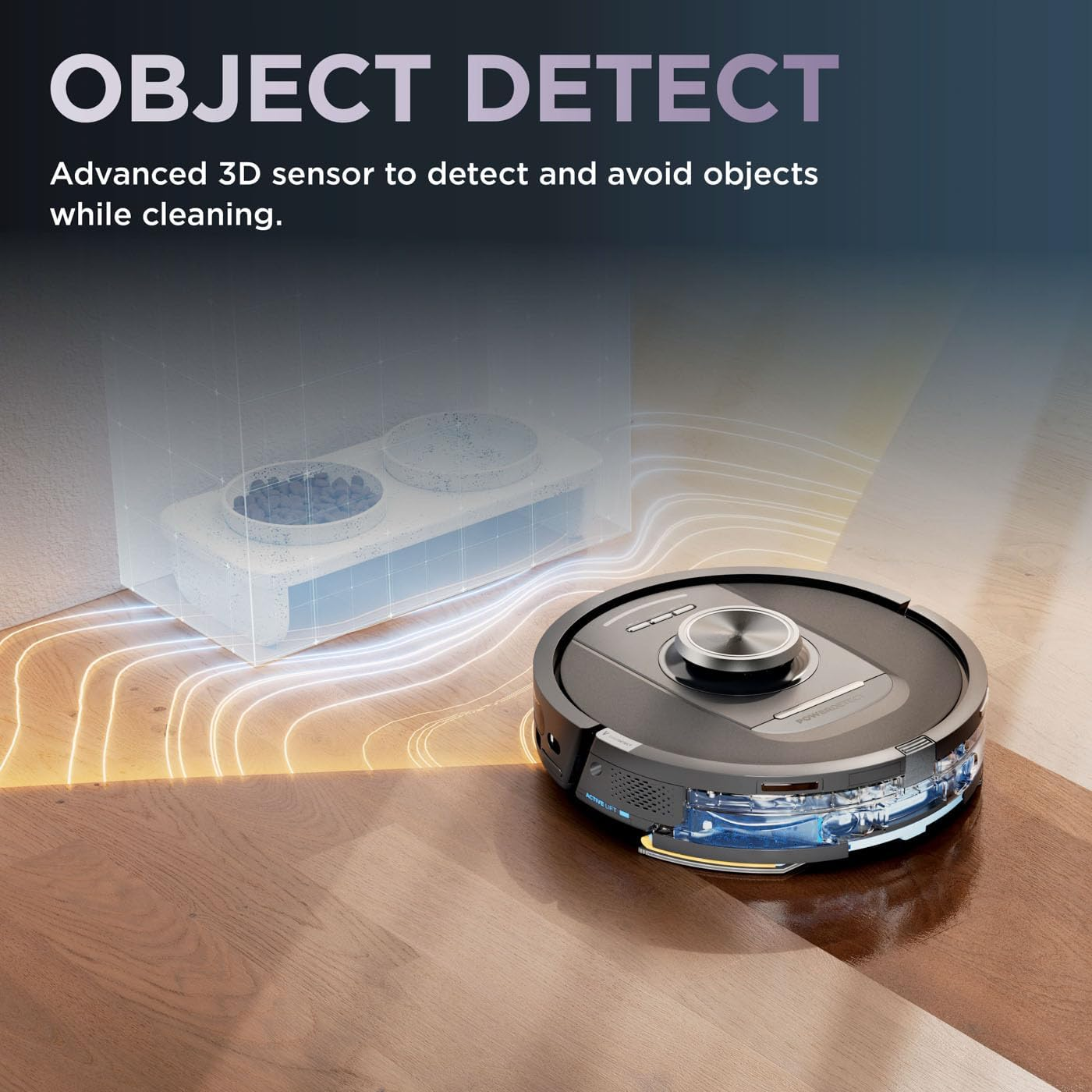 2-in-1 Robot Vacuum and Mop with NeverTouch Base - RV2820YE