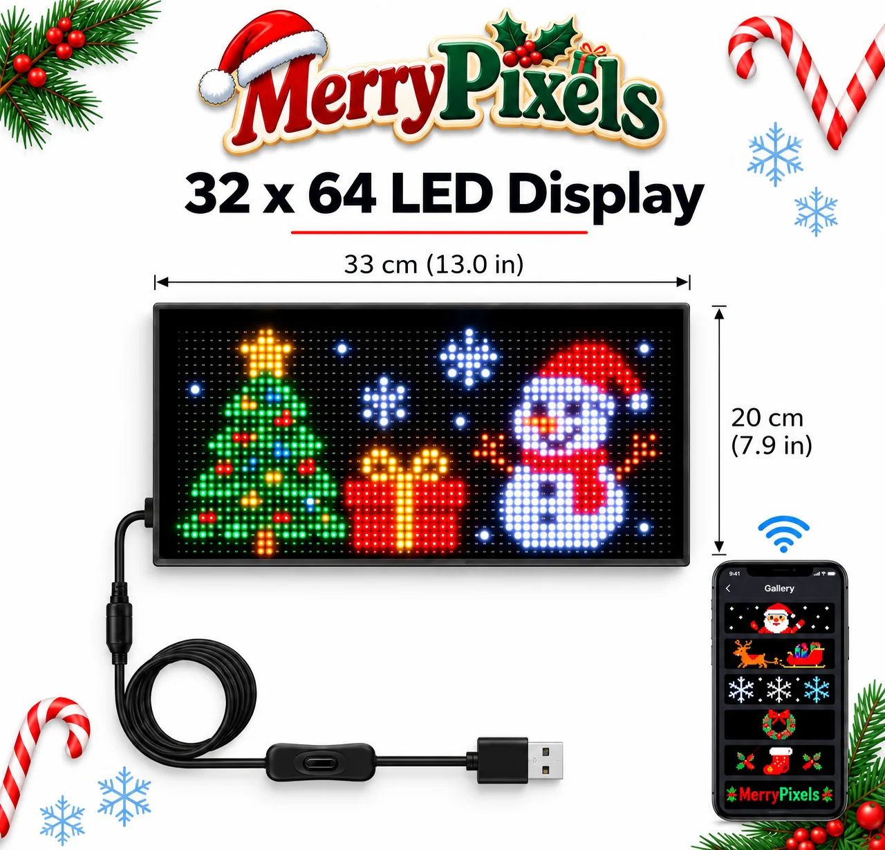 Merry Pixels LED Display