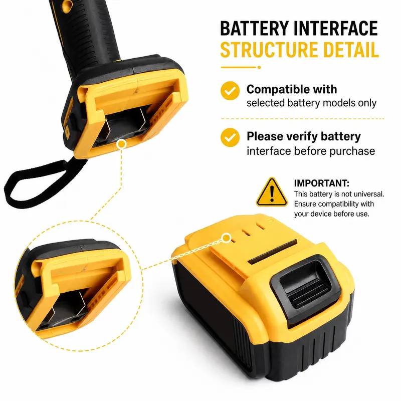1/2" Cordless Impact Wrench Kit | High-Torque Brushless Power Tool with Battery, Charger, Sockets & LED Light