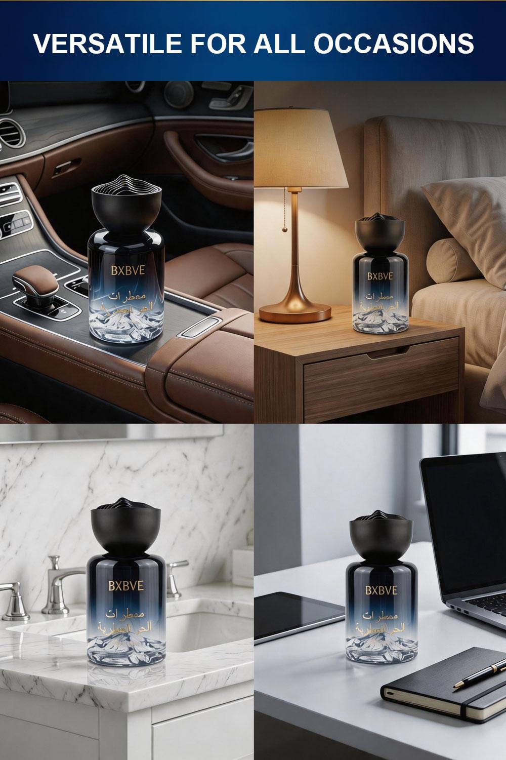 Midnight Marine Car Air Freshener 120ml Unisex | Aromatic Aquatic Ocean Fresh Woody Car Diffuser with Bergamot Coconut Amber | Long Lasting Luxury Arabian Fragrance for Men Women | Premium Gift/ cologne|Father's Day Gifts