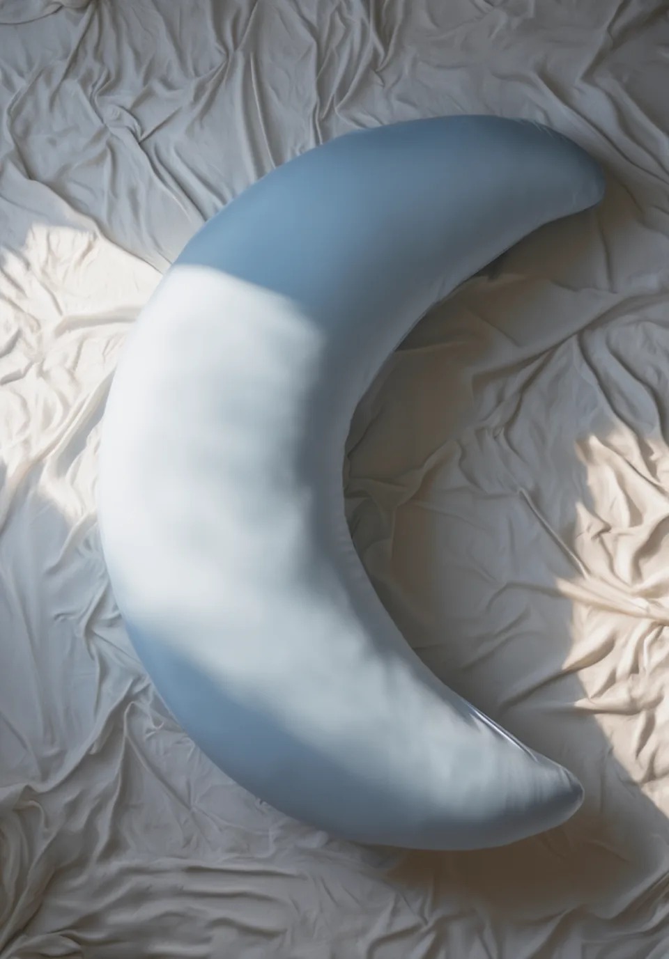 NLFZEK Oversized Body Pillow – 59" Full-Body Pillow for Side Sleepers, Plush Hug Pillow with Satin Cover