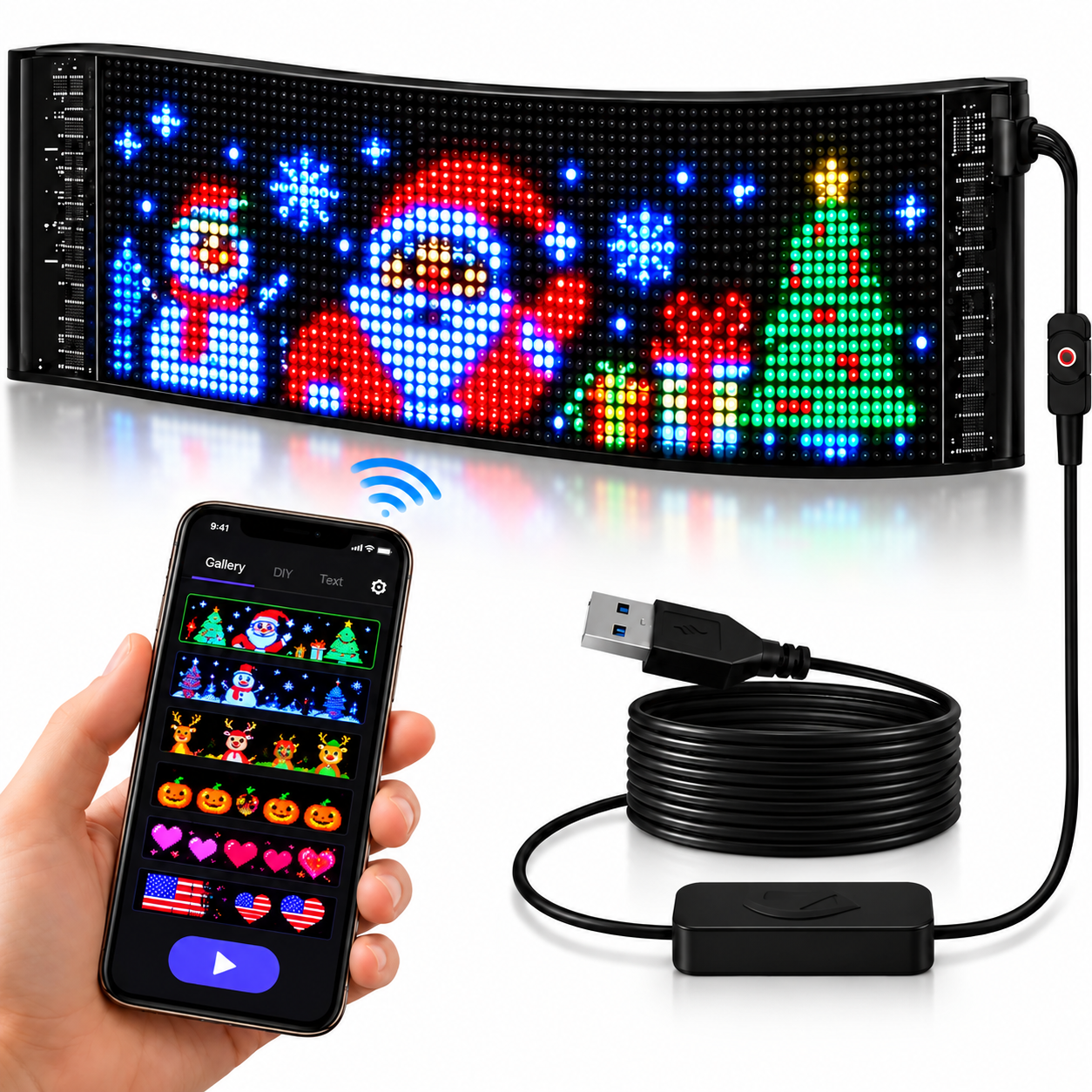 Merry Pixels LED Display