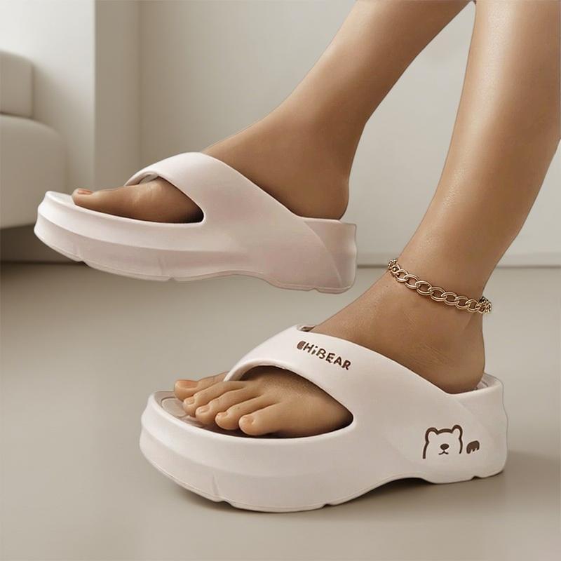 Women's EVA Foam Flip Flop Slides - Cute Comfy Sandals with Soft, Non-Slip, Breathable, Lightweight Soles, Ideal for Beach and Casual Home Use, Sandals For Women