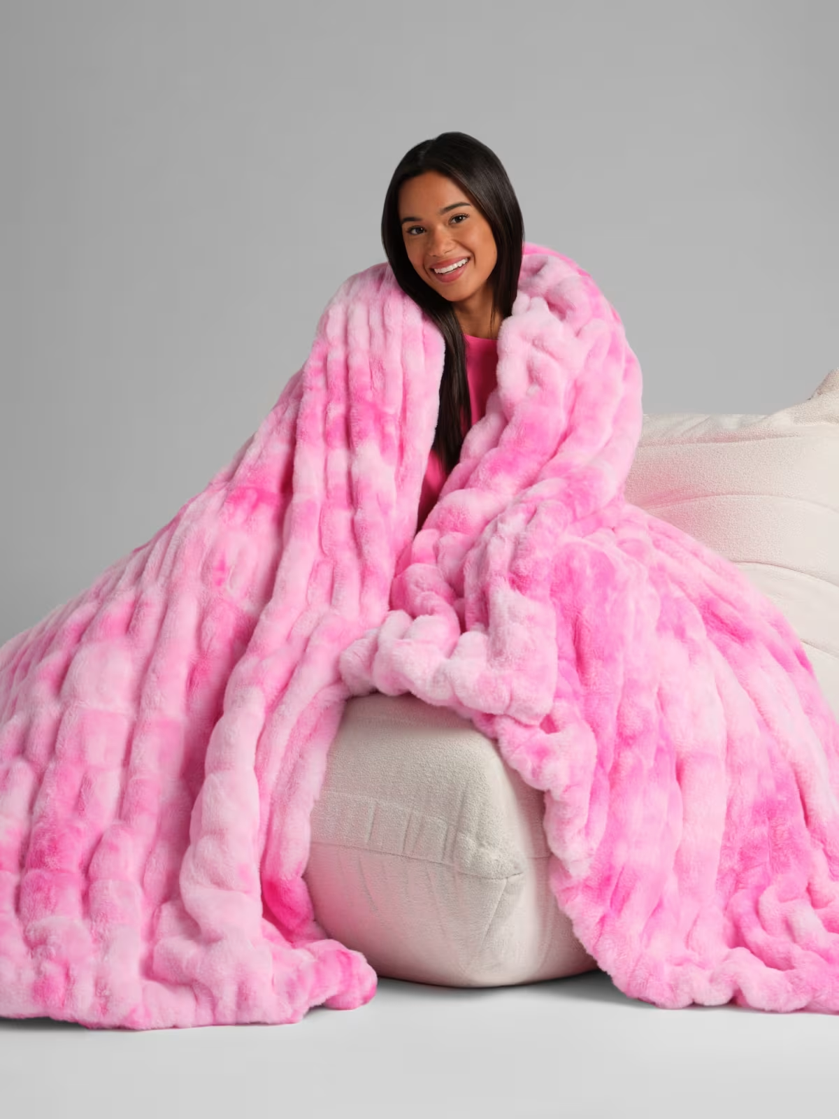 NLFZEK Ultra-Soft Plush Blanket – Cloud-Like Cozy Throw, Stretchy Velvet Blanket for Bed & Sofa