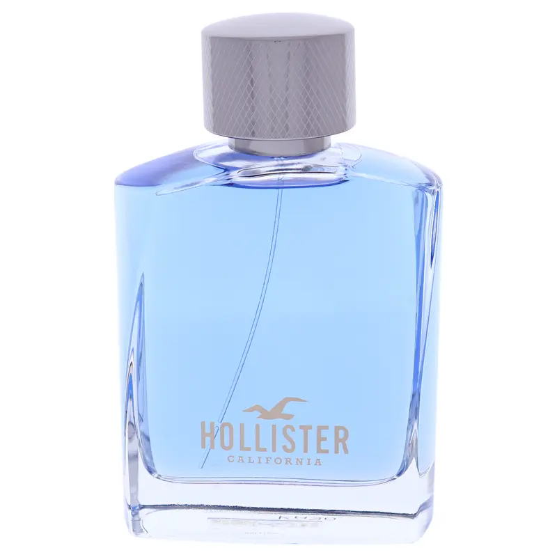 Hollister Wave for Men Eau de Toilette – Fresh Aquatic Cologne with Coastal Citrus & Clean Woody Notes
