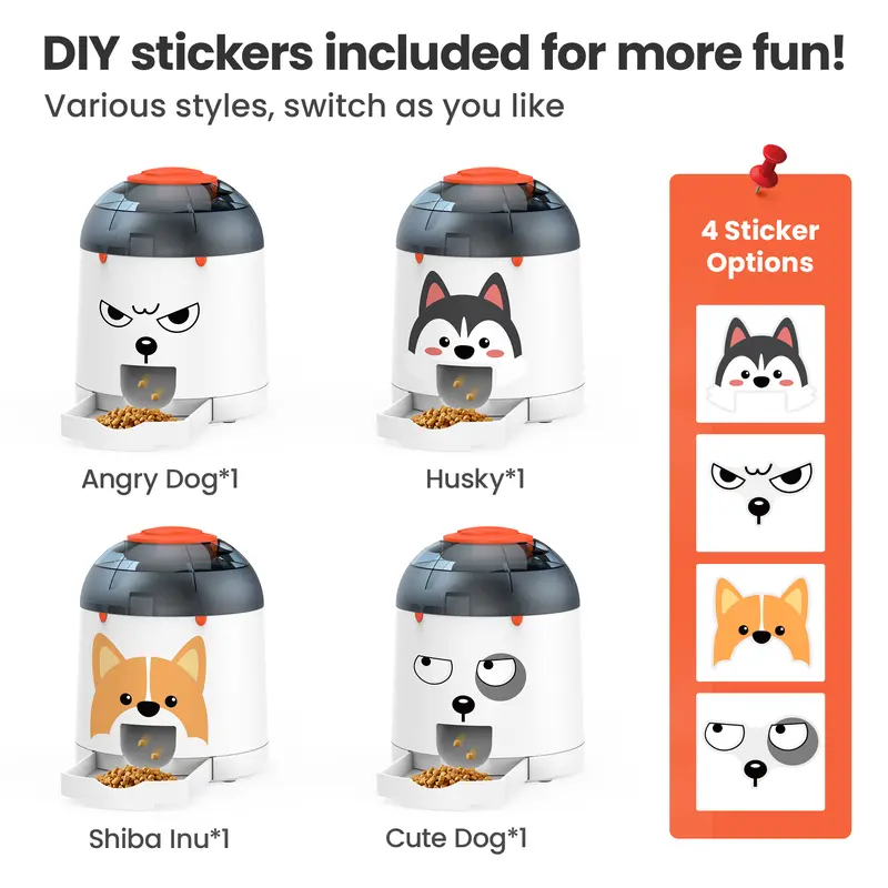 Potaroma Interactive Pet Puzzle Toy | Remote-Control Treat Dispenser for Dogs & Cats
