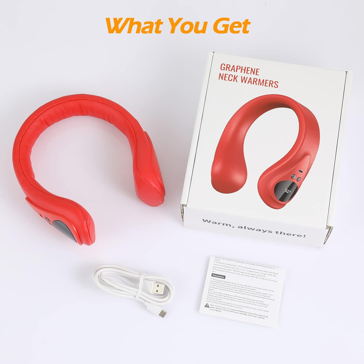 Cordless Graphene Neck Warmer