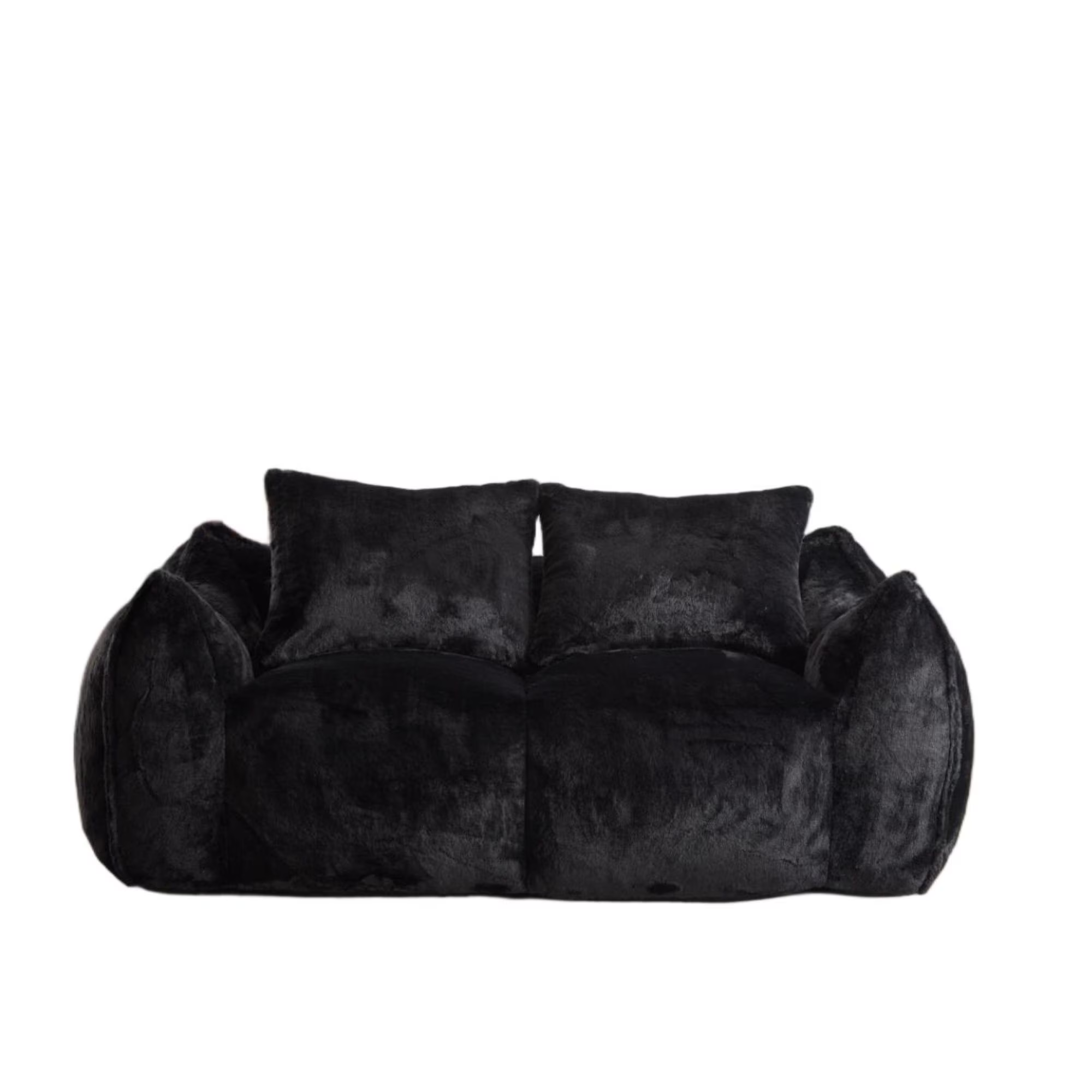 NLFZEK Giant Bean Bag Sofa – Oversized 2-Seater Couch with Plush Foam & Cozy Armrests