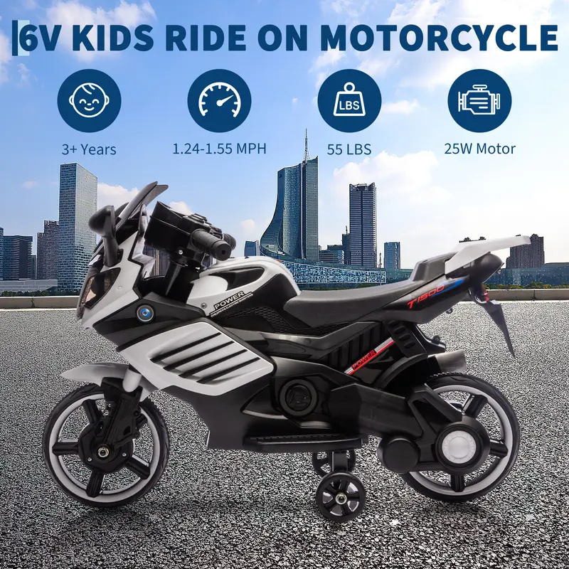 Headlights - Treaded Tires - Outdoor Battery Toy for Ages 3-6