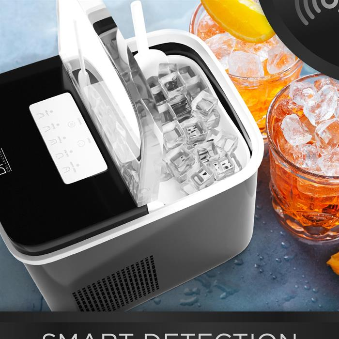 DMD IceWhiz Ice Machine Maker 26lbs Ice in 24hrs, LED Display, Self Cleaning 105W Kitchen Utensils