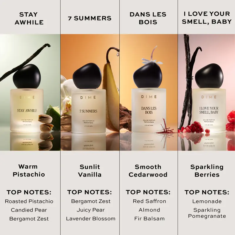 DIME Beauty I Love Your Smell, Baby – Clean, Vegan & Cruelty-Free Fruity Gourmand Perfume