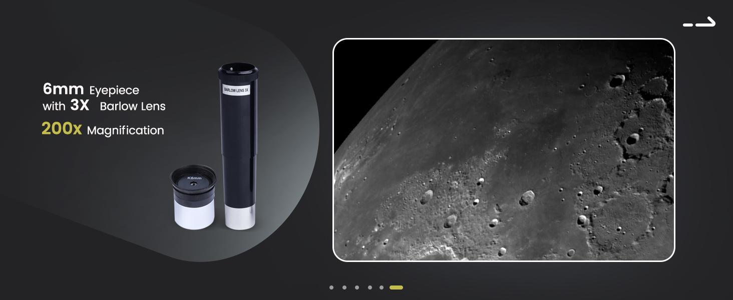 Telescopes for Astronomy Adults 70mm Aperture 400mm Focal Length Refractor Telescope for Beginners Kids Portable with Backpack Tripod Phone Adapter Digital Microscope Lcd Digital Microscope Visual Learning Tools Classroom Supplies