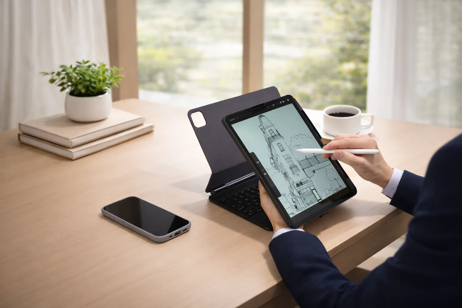 360° Rotating iPad Keyboard Case