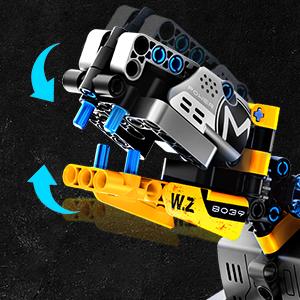 INSOON 5-in-1 Robot Building Set, RC Wall Robot/Engineer Robot/Mech Dinosaur, Remote & APP Controlled STEM Toys for Boys & Girls 6-12 (520 Pcs) INSOON 5-in-1 Robot Building Set, RC Wall Robot/Engineer Robot/Mech Dinosaur, Remote & APP Controlled STEM Toys for Boys & Girls 6-12 (520 Pcs)