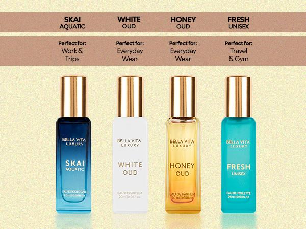 Bellavita Luxury Him N More Gift Set | Men's Perfume Gift Set | Long-Lasting Eau De Parfum Collection | Fresh, Spicy & Woody Fragrances | Father's Day Gift | Vegan & Cruelty-Free | Super Brand Day Exclusive Bellavita Luxury Him N More Gift Set | Men's Perfume Gift Set | Long-Lasting Eau De Parfum Collection | Fresh, Spicy & Woody Fragrances | Father's Day Gift | Vegan & Cruelty-Free | Super Brand Day Exclusive