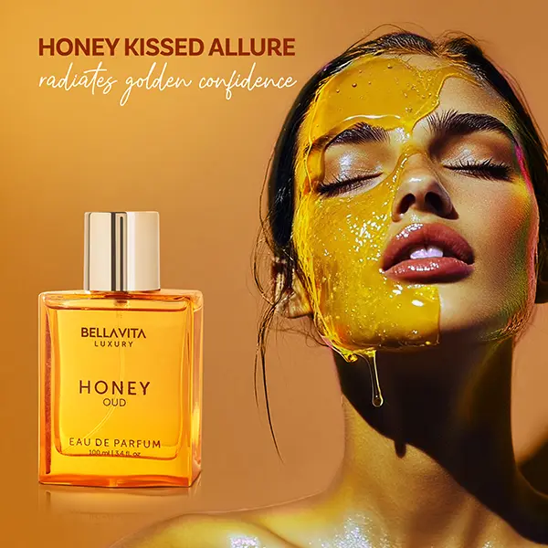 Bella Vita Luxury Honey Oud Eau de Parfum 100ml | Long-Lasting Unisex Floral & Oud Fragrance