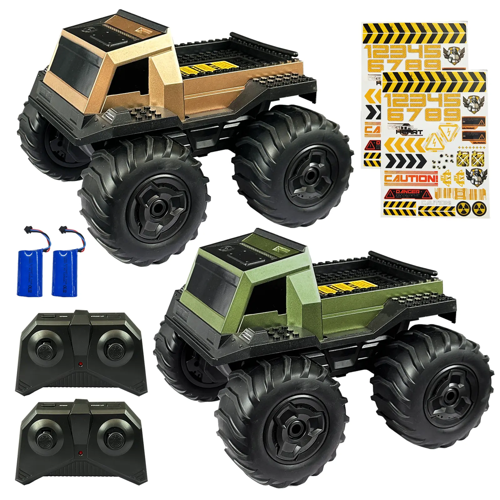 Remote Control Amphibious Adventure Vehicle, Perfect Gift for Young Explorers