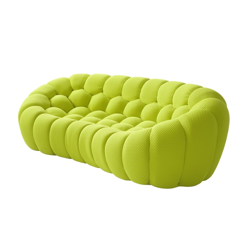 NLFZEK Cloud-Inspired 3-Seater Sofa – Deep Seat 3D Knit Couch for Living Room