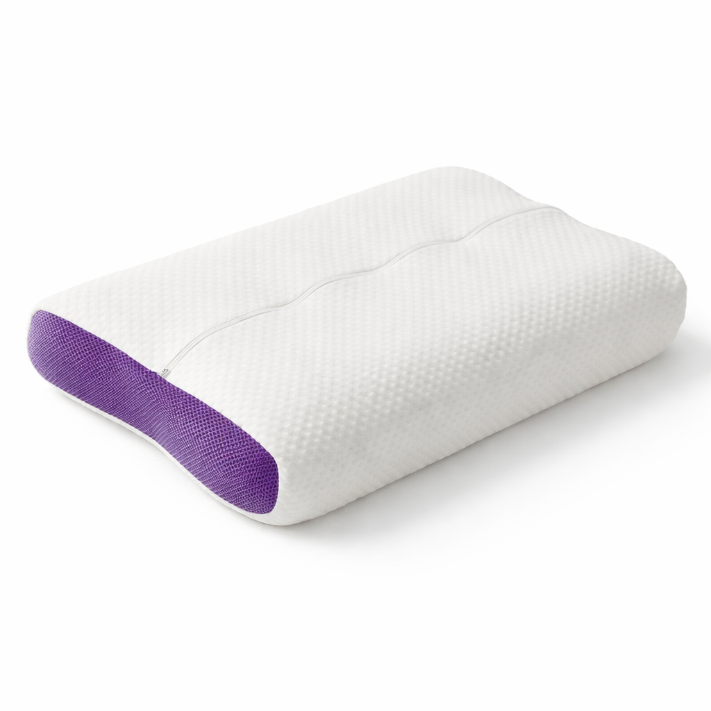 Cloud-Like Honeycomb Pillow | Dual-Height Ergonomic Support for Better Sleep