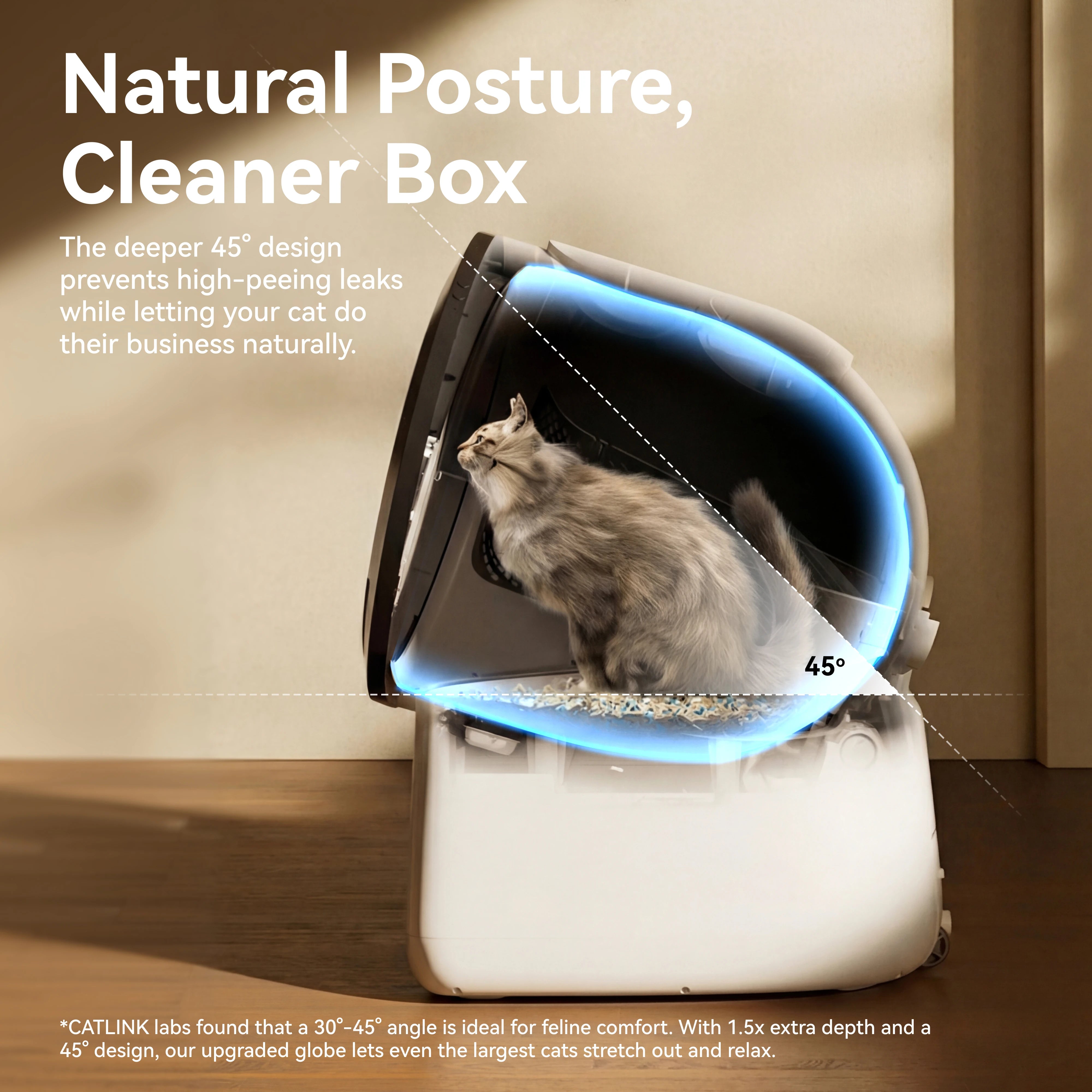 AI Smart Enclosed Self-Cleaning Cat Litter Box – Dual-Camera Monitoring, Odour Control & Multi-Cat Tracking
