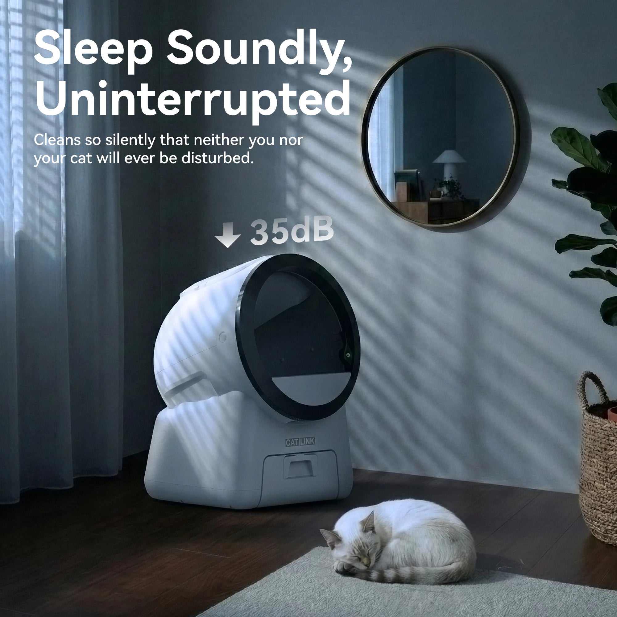 AI Smart Enclosed Self-Cleaning Cat Litter Box – Dual-Camera Monitoring, Odour Control & Multi-Cat Tracking