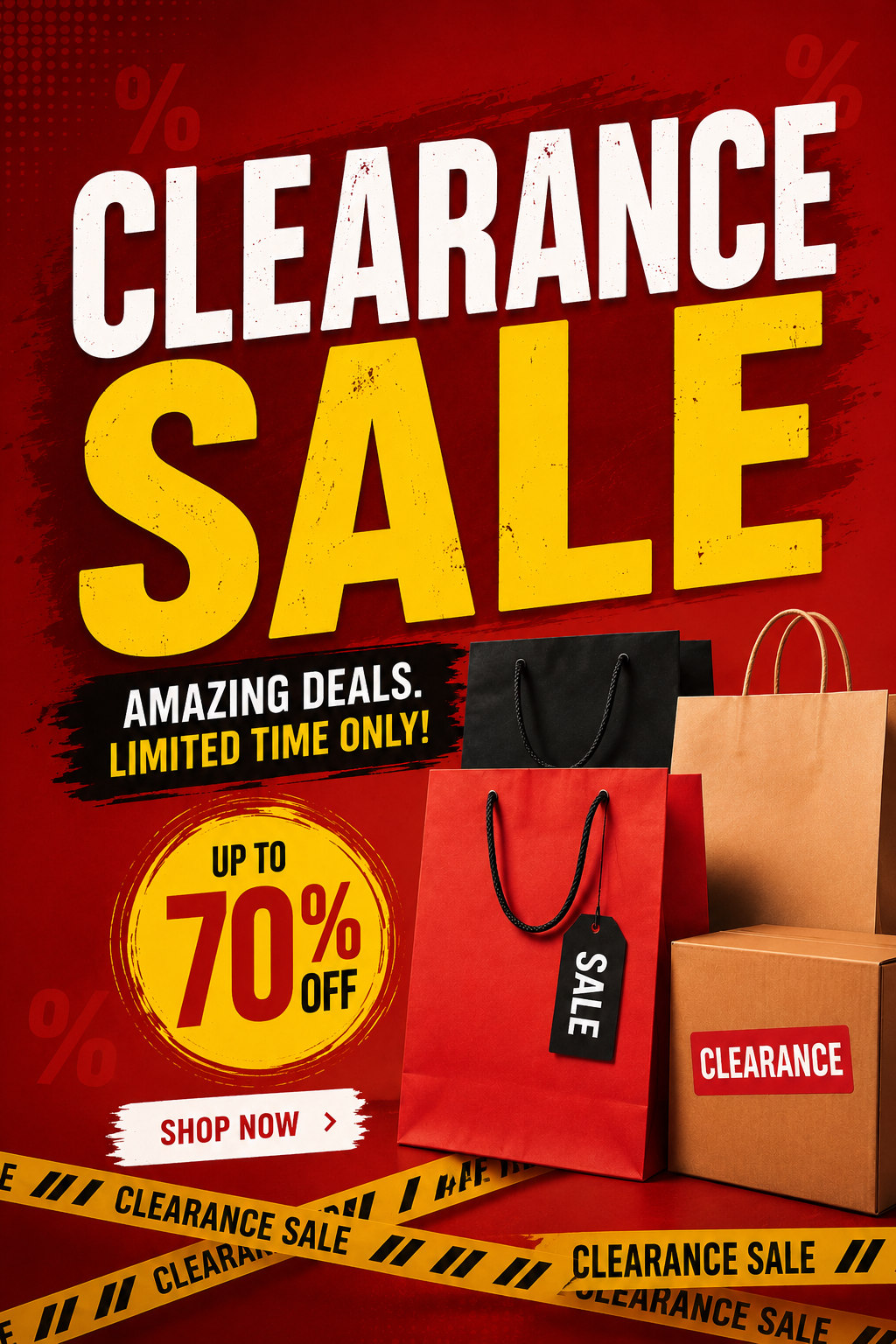 clearance sale