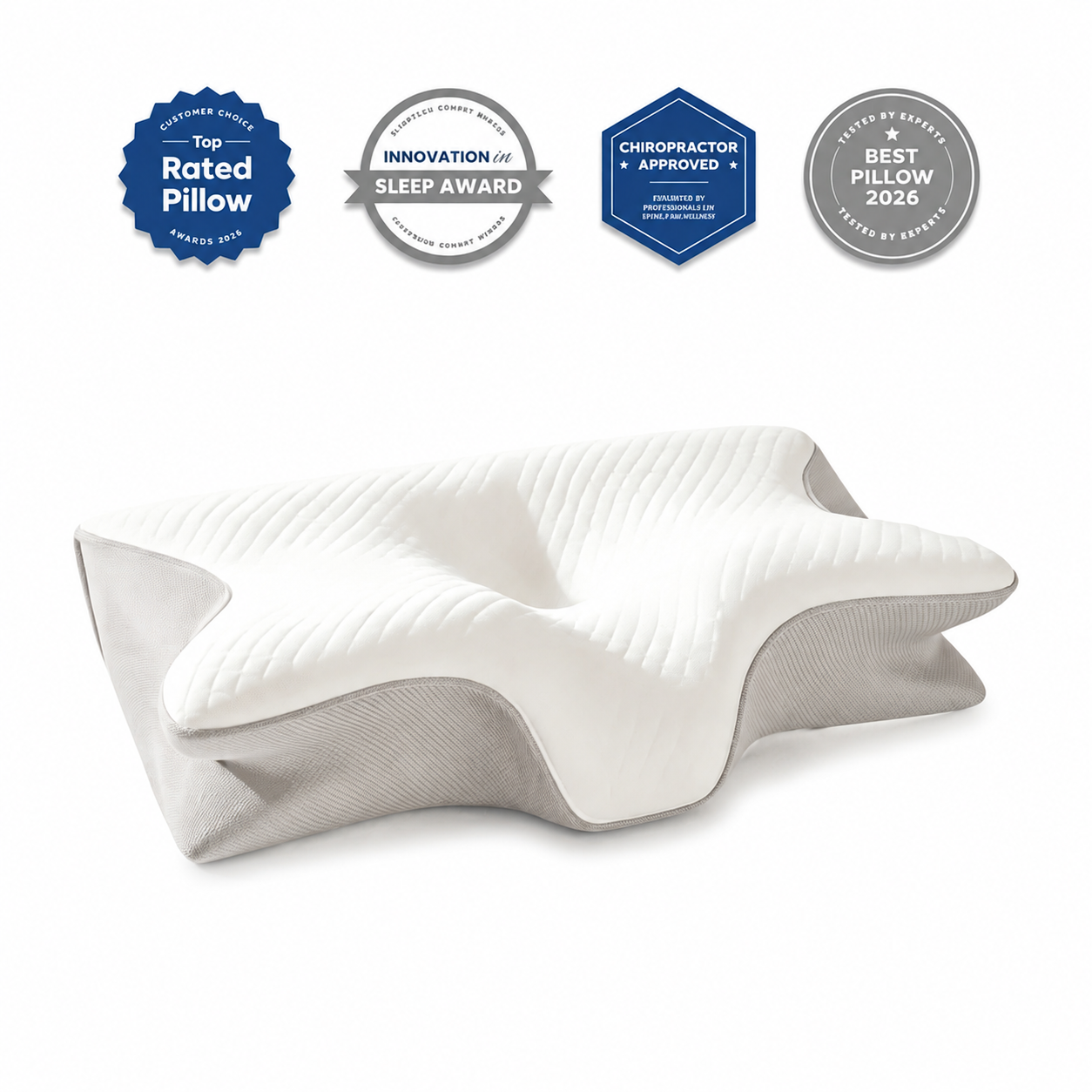FXJYF™ Memory Foam Contour Pillow for Neck Pain Relief