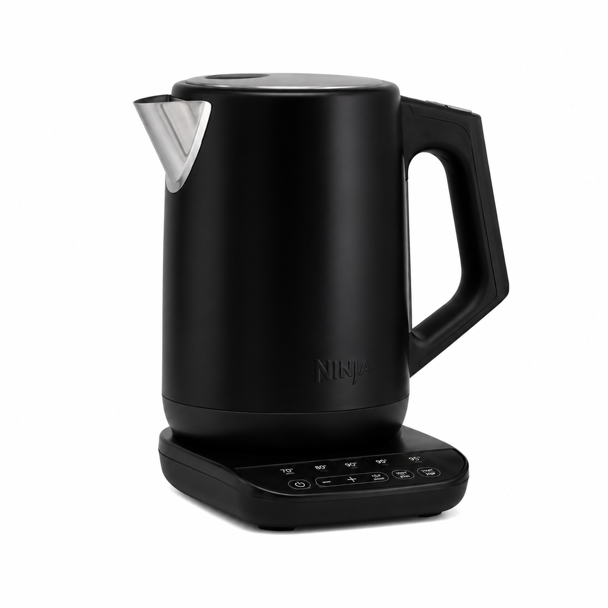 Ninja Precision Temperature Electric Kettle, 1500 watts, BPA Free, Stainless, 7-Cup Capacity, 1.7L, Hold Temp Setting - KT200