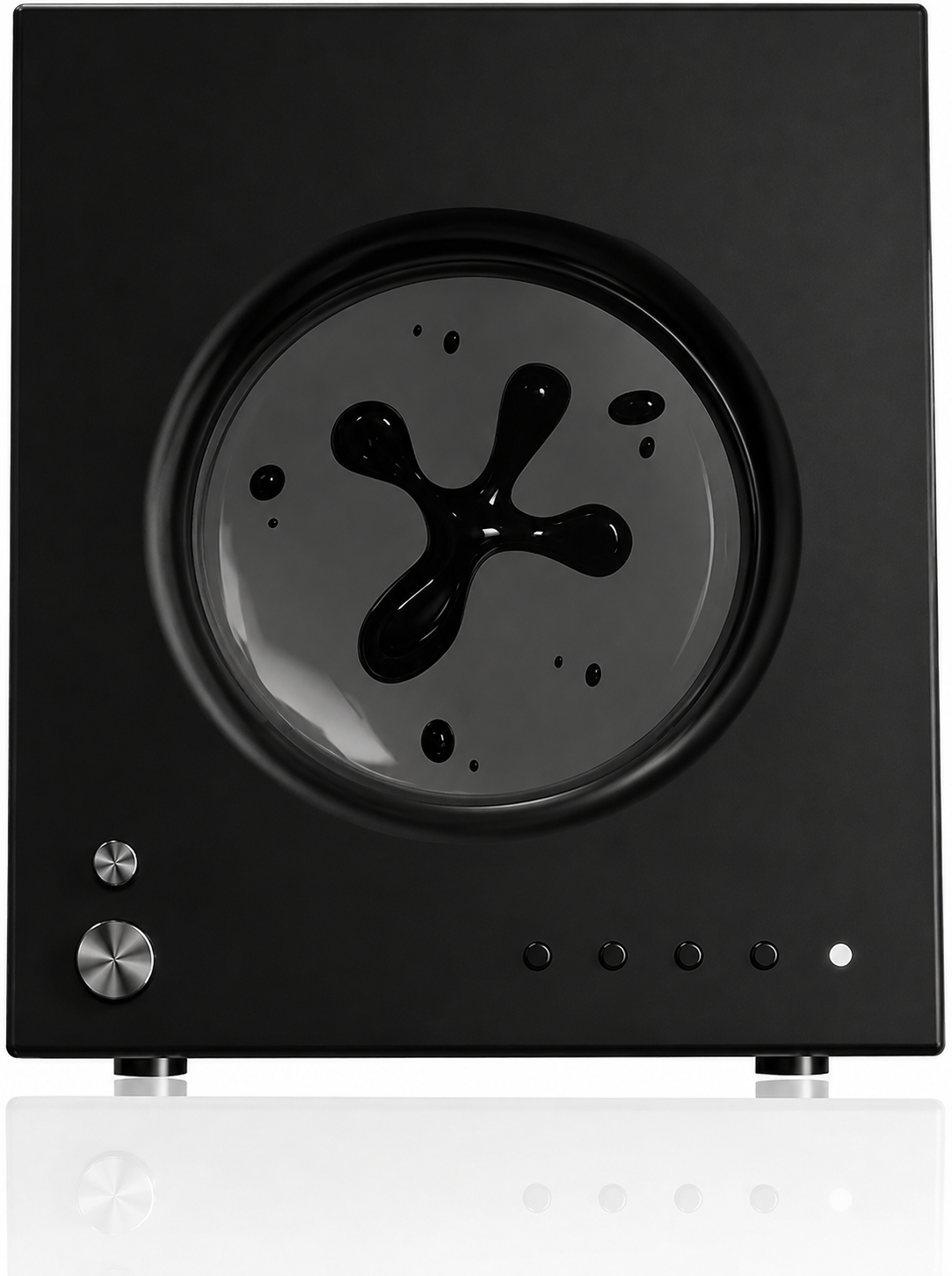 NLFZEK Magnetic Fluid Bluetooth Speaker | 50W Stereo Sound with Rhythm-Synced Visual Effects