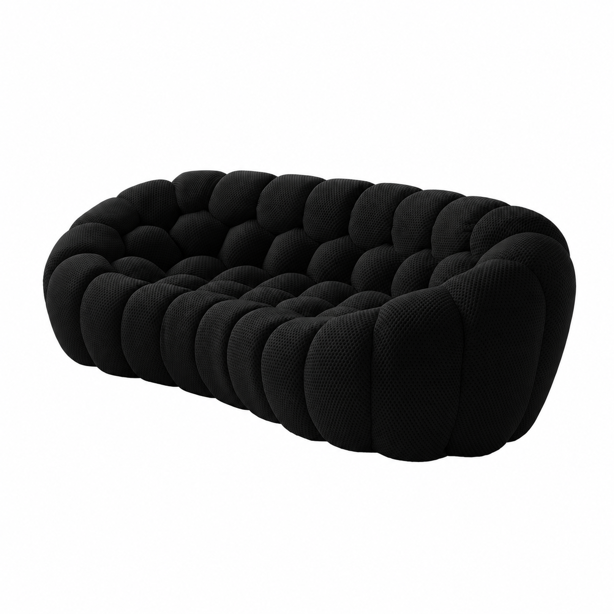 NLFZEK Cloud-Inspired 3-Seater Sofa – Deep Seat 3D Knit Couch for Living Room