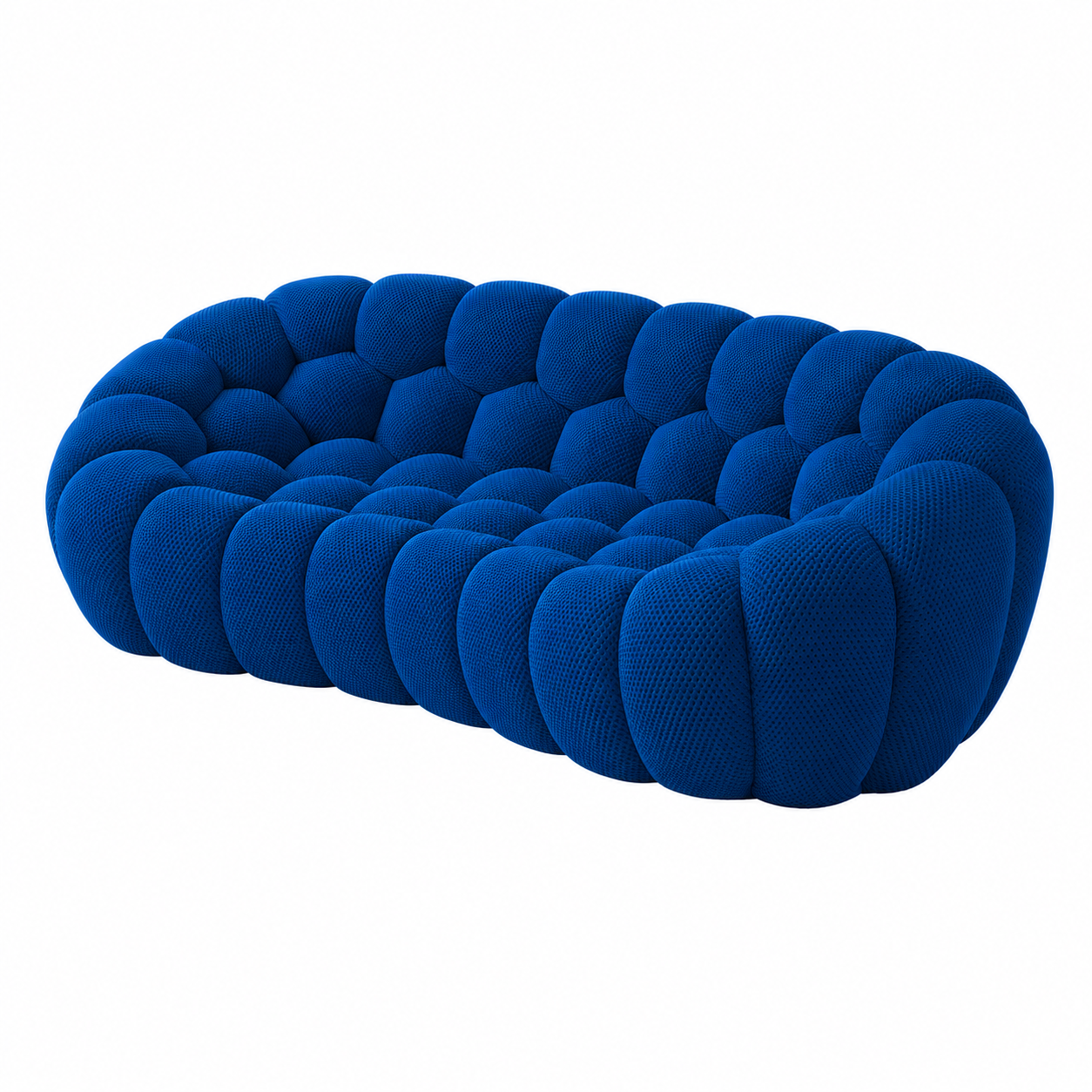 NLFZEK Cloud-Inspired 3-Seater Sofa – Deep Seat 3D Knit Couch for Living Room