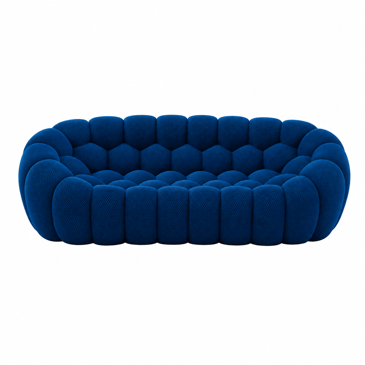 NLFZEK Cloud-Inspired 3-Seater Sofa – Deep Seat 3D Knit Couch for Living Room