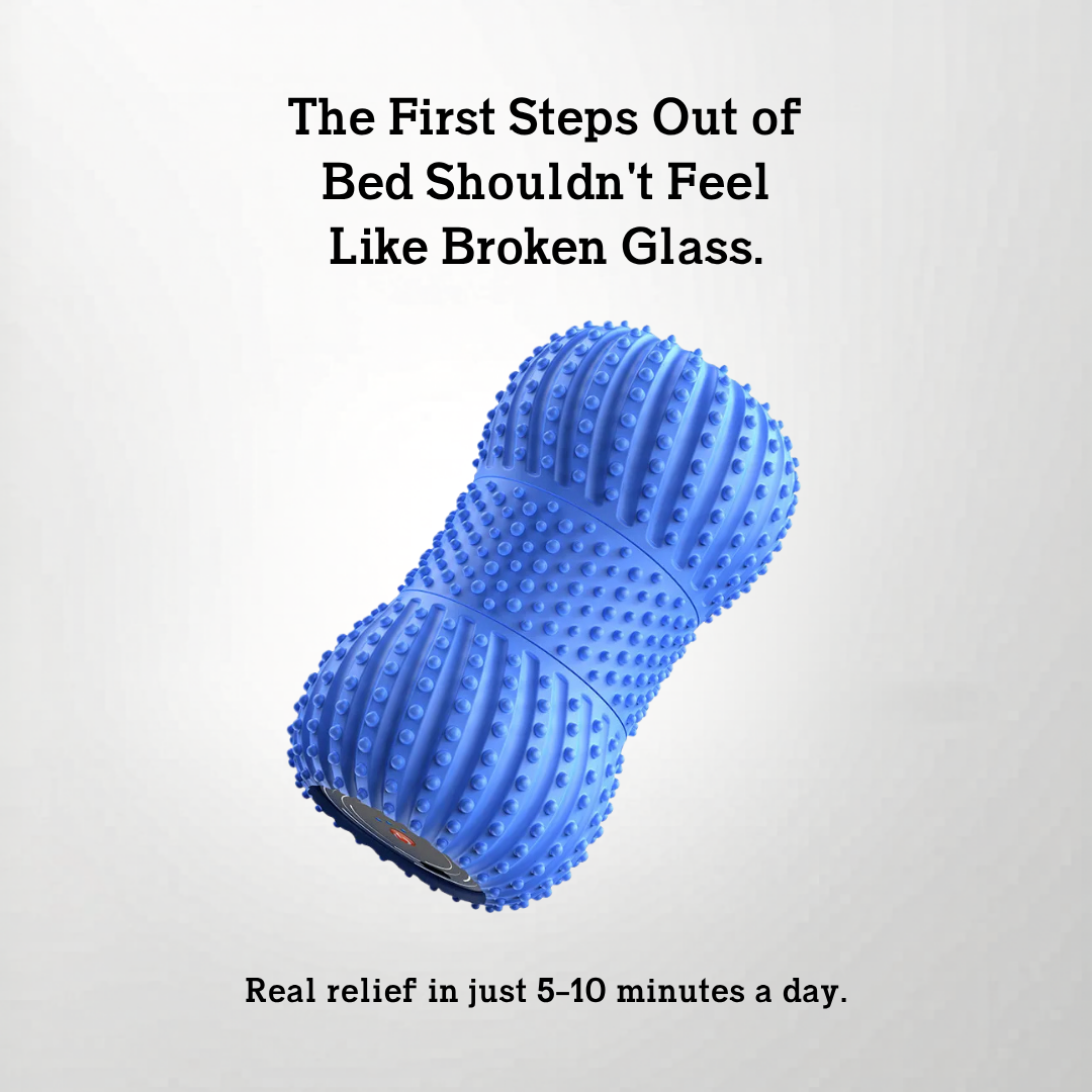 SaviRyx™ PulseRoll Pro for Plantar Fasciitis, Foot & Body Deep Tissue Relief